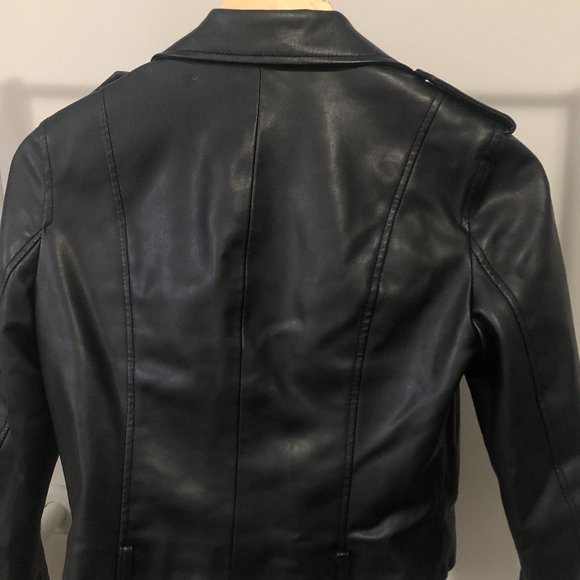 Zara Faux Leather Jacket - Picture 3 of 4